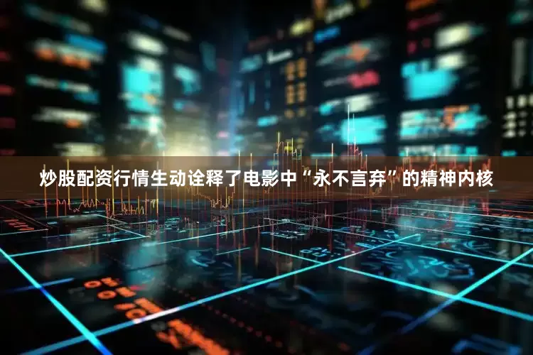 炒股配资行情生动诠释了电影中“永不言弃”的精神内核