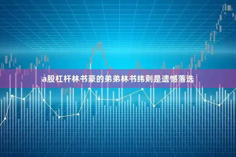 a股杠杆林书豪的弟弟林书纬则是遗憾落选